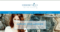 Desktop Screenshot of choosewiser.com